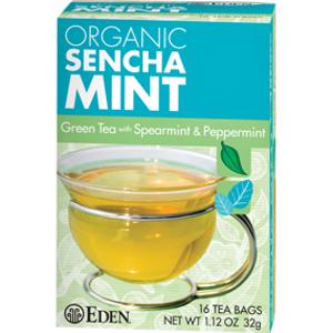 Eden Organic Sencha Mint Green Tea