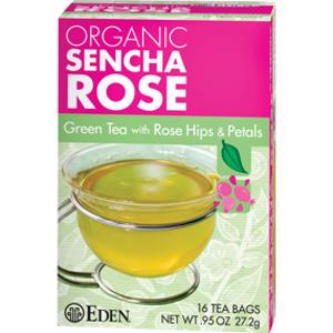 Eden Organic Sencha Rose Green Tea