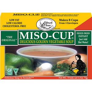 Edward & Sons Miso Cup Golden Vegetable Soup
