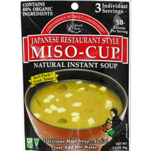 Edward & Sons Miso Cup Japanese Restaurant Soup