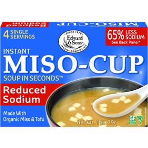 Edward & Sons Miso Cup Reduced Sodium Soup