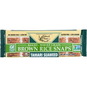 Edward & Sons Tamari Seaweed Brown Rice Snaps