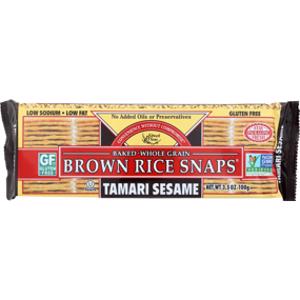 Edward & Sons Tamari Sesame Brown Rice Snaps
