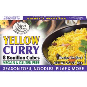 Edward & Sons Yellow Curry Bouillon Cubes
