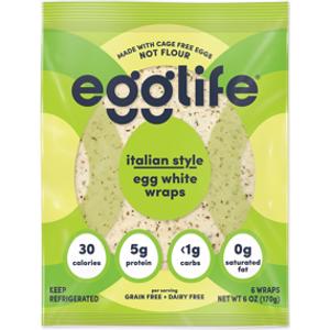 Egglife Italian Style Egg White Wraps