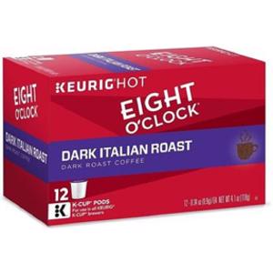 Eight O'Clock Dark Italian Roast Coffee Pods