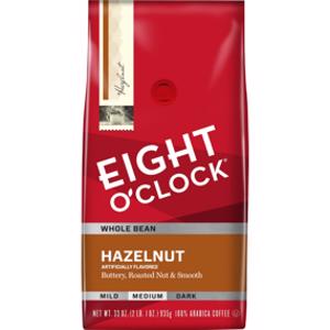 Eight O'Clock Hazelnut Whole Bean Coffee