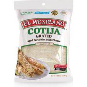 El Mexicano Grated Cotija Cheese