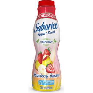 El Mexicano Saborico Strawberry Banana Yogurt Drink