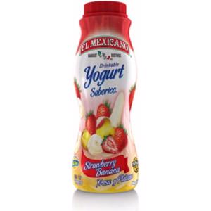 El Mexicano Strawberry Banana Drinkable Yogurt