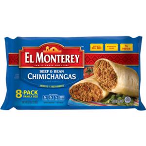 El Monterey Beef & Bean Chimichangas