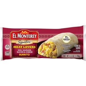 El Monterey Meat Lovers Burrito