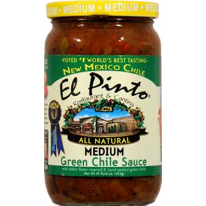 El Pinto Medium Green Chile Sauce