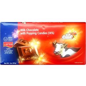 Elite Milk Chocolate Popping Candies