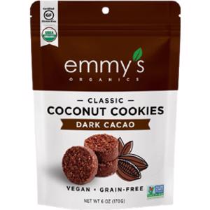 Emmy's Organics Dark Cacao Coconut Cookies