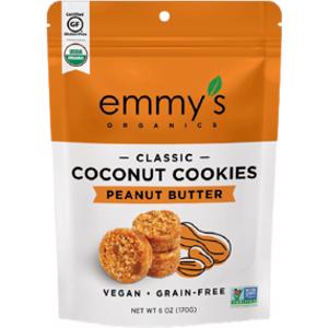Emmy's Organics Peanut Butter Coconut Cookies
