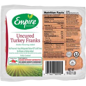 Empire Kosher Turkey Franks