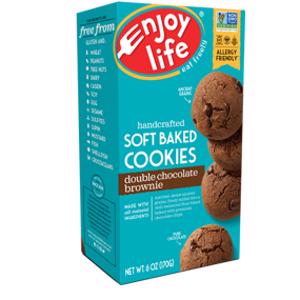 Enjoy Life Double Chocolate Brownie Soft Baked Cookies