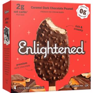 Enlightened Caramel Dark Chocolate Peanut Bar