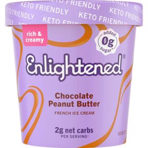 Enlightened Keto Chocolate Peanut Butter Ice Cream