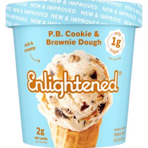 Enlightened Keto P.B. Cookie & Brownie Dough Ice Cream