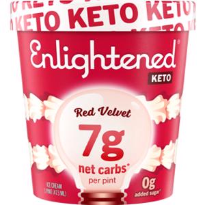 Enlightened Keto Red Velvet Ice Cream