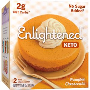 Enlightened Pumpkin Cheesecake