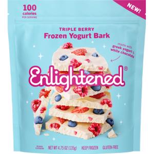 Enlightened Triple Berry Frozen Yogurt Bark