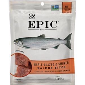 Epic Maple Glazed & Smoked Salmon Bites