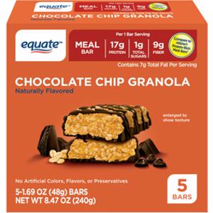 Equate Chocolate Chip Granola Meal Bar
