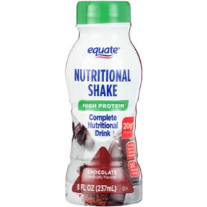 Equate Chocolate High Protein Nutritional Shake