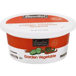 Essential Everyday Garden Vegetable Cream Cheese Spread