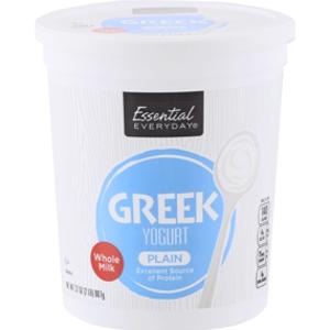 Essential Everyday Plain Whole Milk Greek Yogurt
