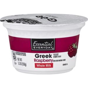Essential Everyday Raspberry Whole Milk Greek Yogurt