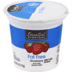 Essential Everyday Strawberry Fat Free Yogurt