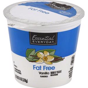 Essential Everyday Vanilla Fat Free Yogurt