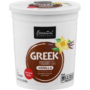 Essential Everyday Vanilla Whole Milk Greek Yogurt