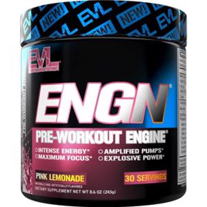 Evlution Nutrition ENGN Pre-Workout Engine Pink Lemonade
