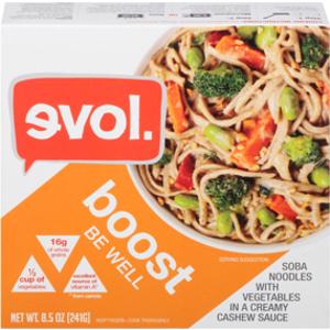 evol Boost Be Well Soba Vegetables Bowl