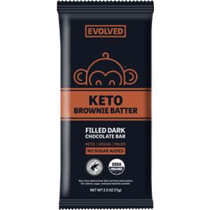 Evolved Keto Brownie Batter Chocolate Bar