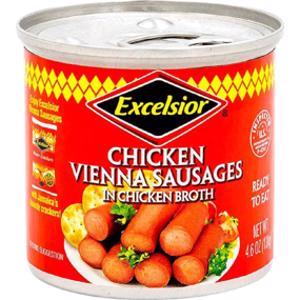 Excelsior Chicken Vienna Sausages