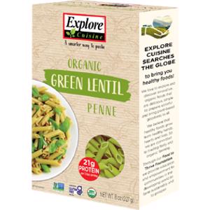 Explore Cuisine Organic Green Lentil Penne
