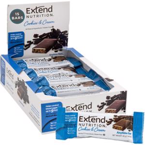 Extend Nutrition Cookies & Cream Anytime Bar
