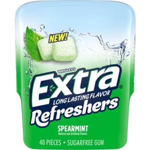 Extra Spearmint Refreshers Sugarfree Gum