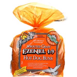 Ezekiel 4:9 Sprouted Grain Hot Dog Buns
