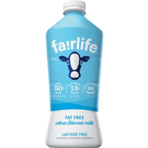 Fairlife Fat Free Ultra Filtered Lactose Free Milk
