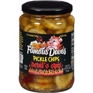 Famous Dave's Devil's Spit Pickle Chips
