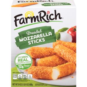 Farm Rich Breaded Mozzarella Cheese Sticks