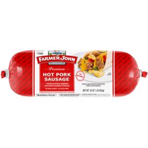 Farmer John Premium Hot Pork Sausage Roll