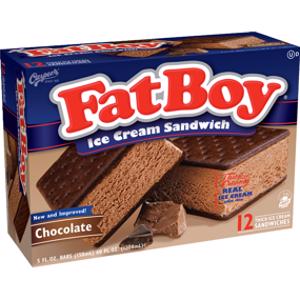 Fat Boy Chocolate Ice Cream Sandwich